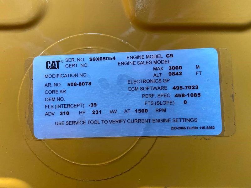 Caterpillar DE250E0 - C9 - Генератор 250 кВА - DPX-18019 2-258 фото