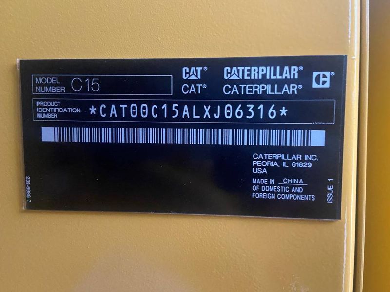 Caterpillar DE500E0 - C15 - Генератор 500 кВА - DPX-18026 2-268 фото
