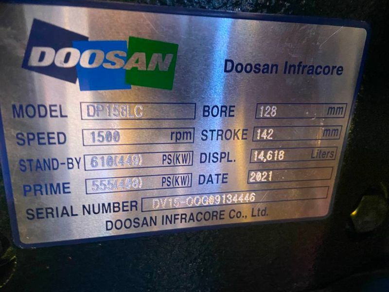 Двигатель Doosan DP158LC - Генератор 510 кВА - DPX-15555 2-269 фото