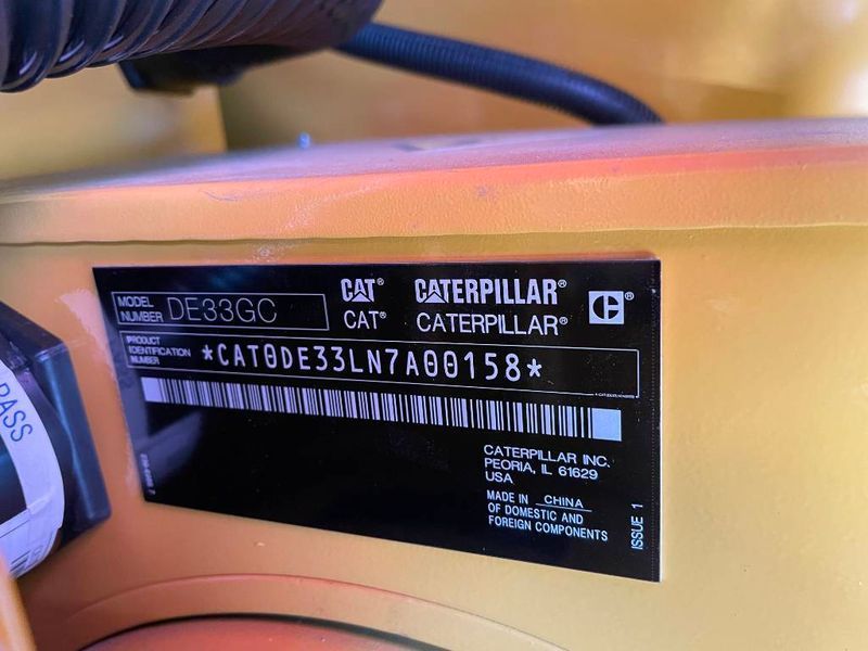 Caterpillar DE33GC &mdash; резервная генераторная установка мощностью 33 кВА &mdash; DPX-18204 2-221 фото