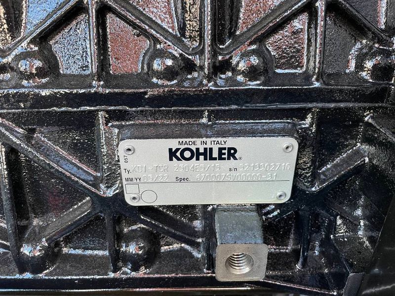 Kohler KDI2504T - Генератор 50 кВА Stage V - DPX-19005 2-224 фото