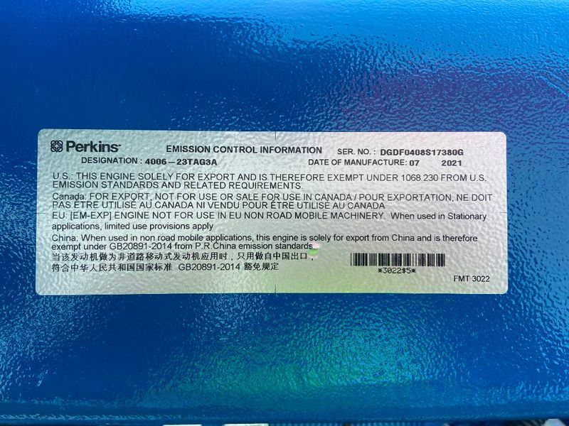 FG Wilson P900-1 - Perkins - Генераторная установка 900 кВА - DPX-16025 2-274 фото