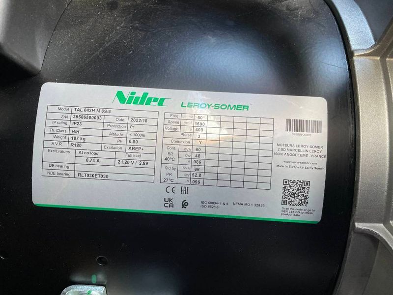 Kohler KDI2504T - Генератор 50 кВА Stage V - DPX-19005 2-224 фото