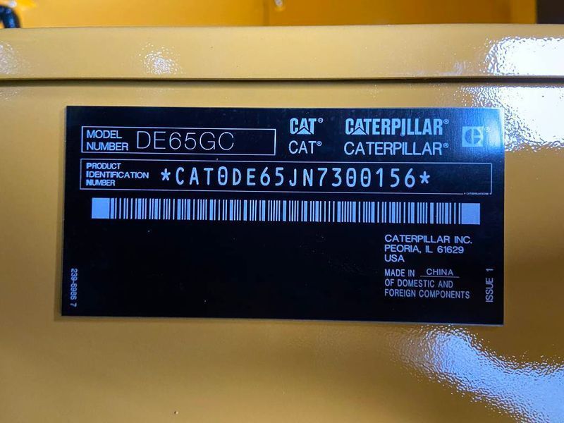 Caterpillar DE65GC &mdash; резервная генераторная установка потужністю 65 кВА 2-226 фото