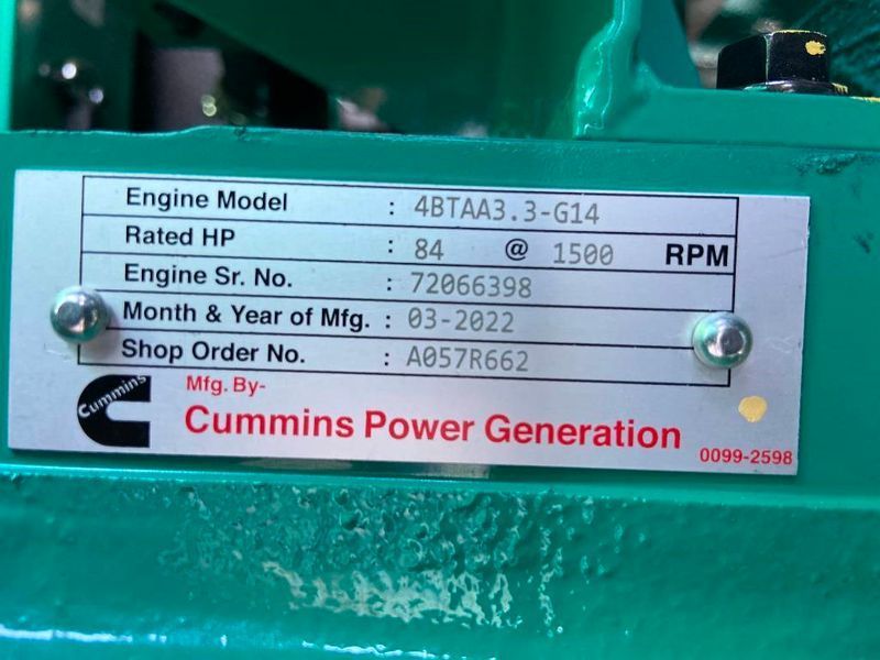 Cummins C66D5E &mdash; Генератор 66 кВА &mdash; DPX-18507 2-227 фото