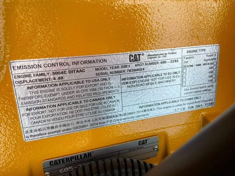 Caterpillar DE110GC &mdash; резервная генераторная установка мощностью 110 кВА 2-231 фото