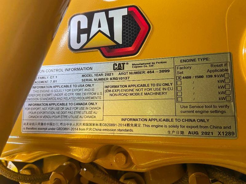 Caterpillar DE150E0 - Генератор 150 кВА - DPX-18016.1 2-238 фото