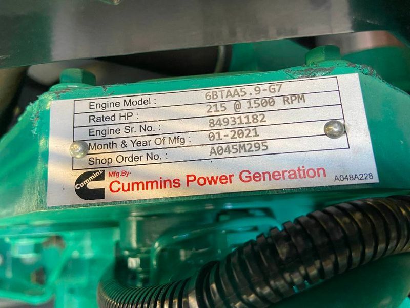 Cummins 6BTAA5.9-G7 - Генератор 170 кВА - DPX-15506 2-245 фото
