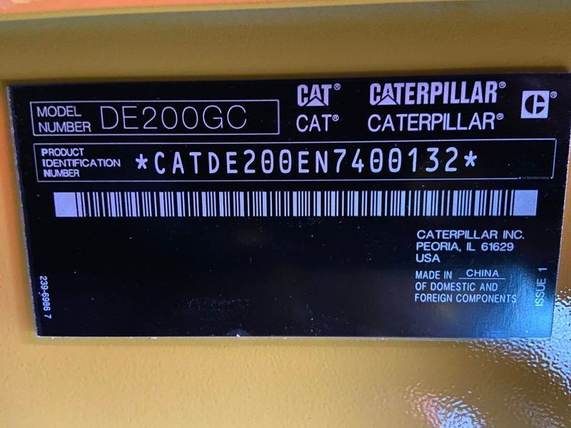Caterpillar DE200GC &mdash; резервная генераторная установка мощностью 200 кВА 2-249 фото