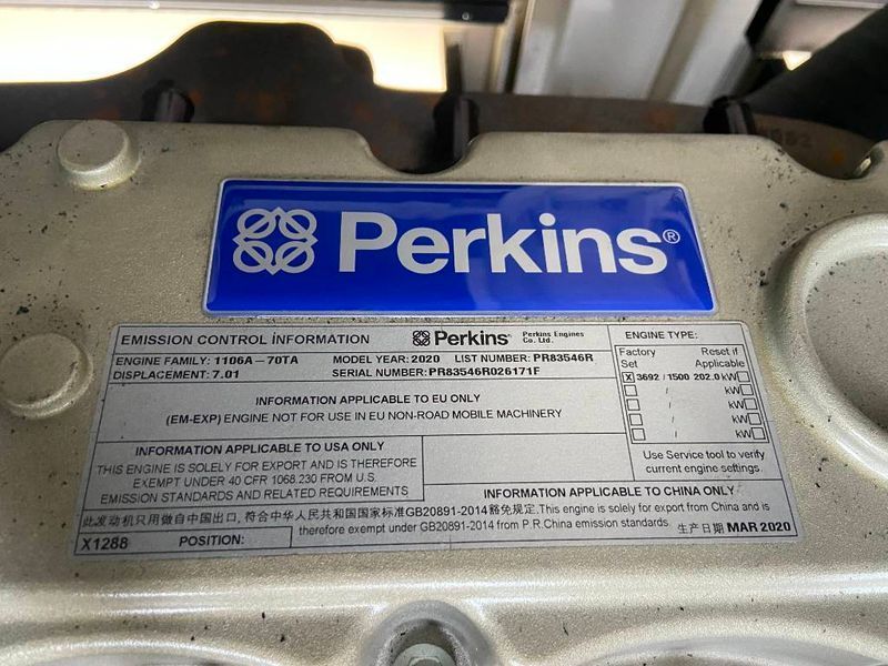Perkins 1106A-70TAG4 - Генератор 220 кВА - DPX-20012 2-251 фото