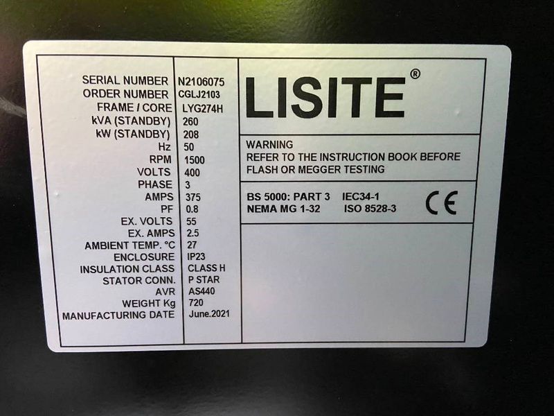 Doosan P086TI - Генератор 220 кВА - DPX-18860 2-253 фото