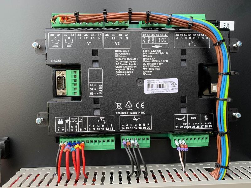 Двигатель Doosan P086TI - Генератор 220 кВА - DPX-15550 2-256 фото