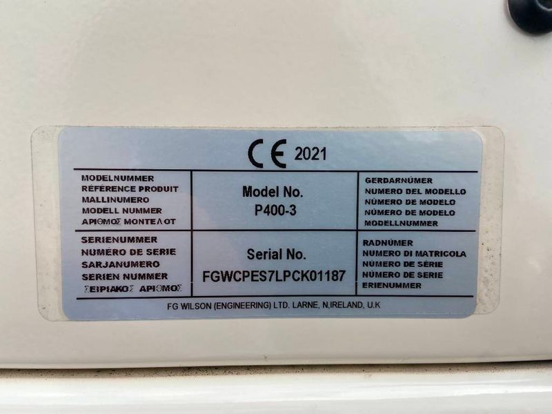 FG Wilson P400-3 - Perkins - Генераторная установка 400 кВА - DPX-16017 2-263 фото