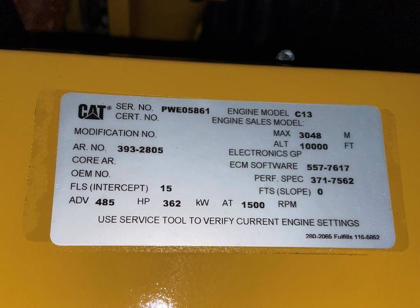 Caterpillar DE400E0 - C13 - Генератор 400 кВА - DPX-18023 2-264 фото